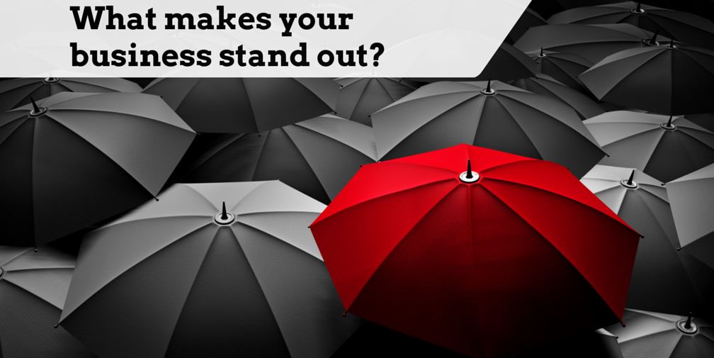 small business website blunders can include not standing out among the pack