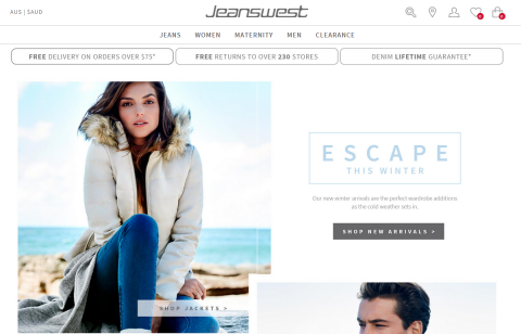 Jeanswest-Magento-Website