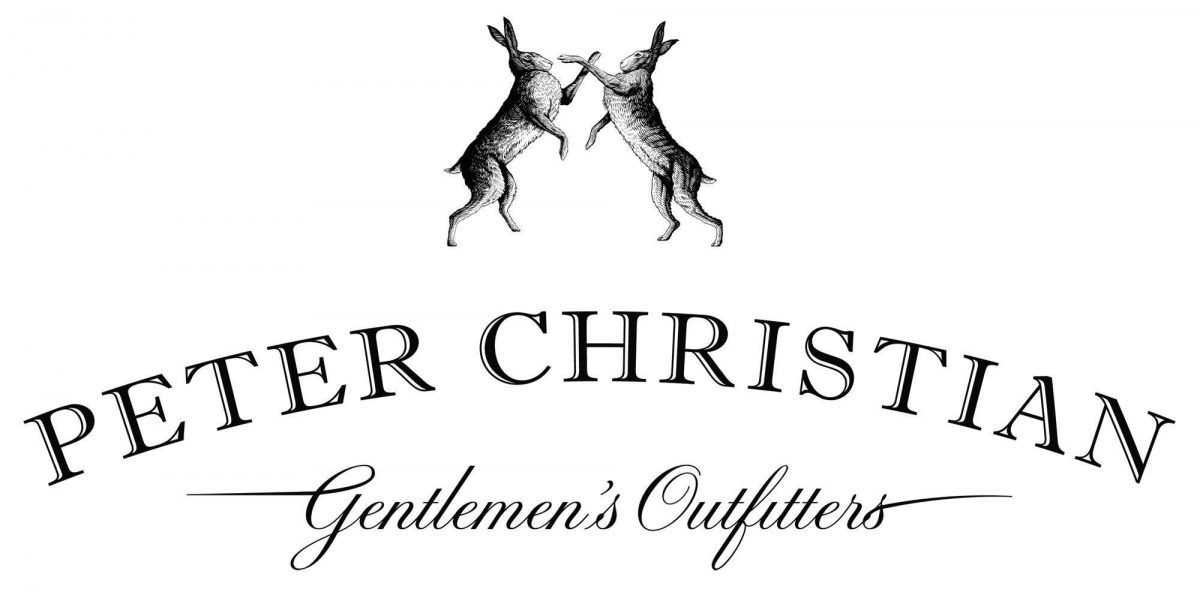 Peter Christian Gentlemen's Outfitters Logo with Rabbits