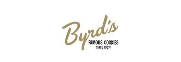 byrds byrd's famous cookies logo