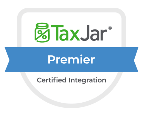 TaxJar Freestyle Premier Certified Integration badge