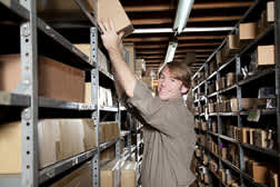 Guy Holding Box – Inventory Management Guy Holding Box